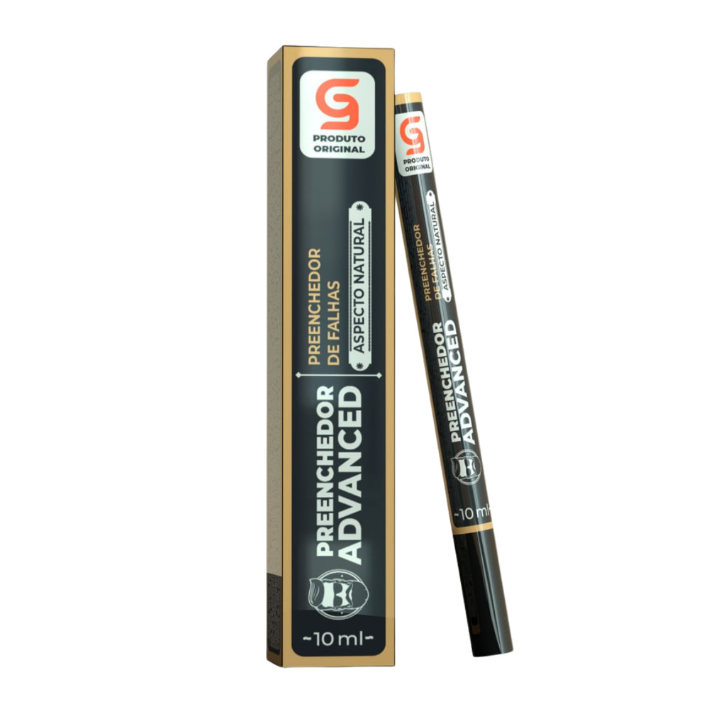 Caneta Preenchedora de Falhas Na Barba e Sobrancelhas - Preenchedor Advanced 10ml