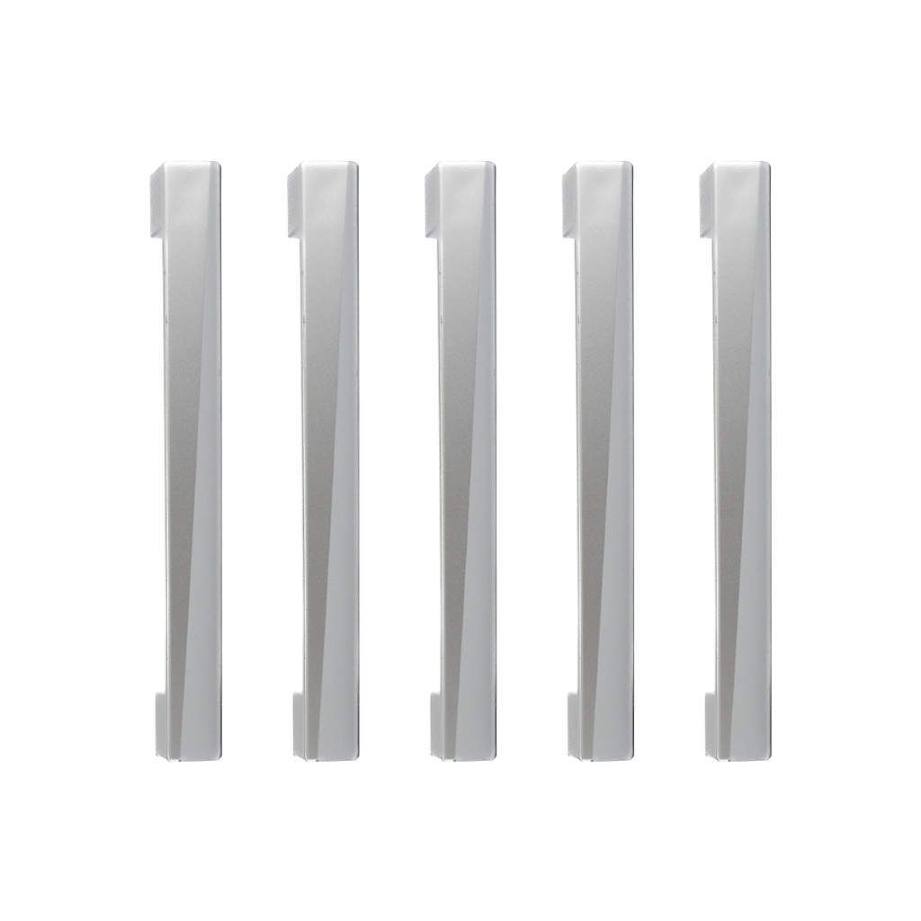 5 Pçs Puxador De Moveis Armario Cozinha Lavanderia Abs 160mm