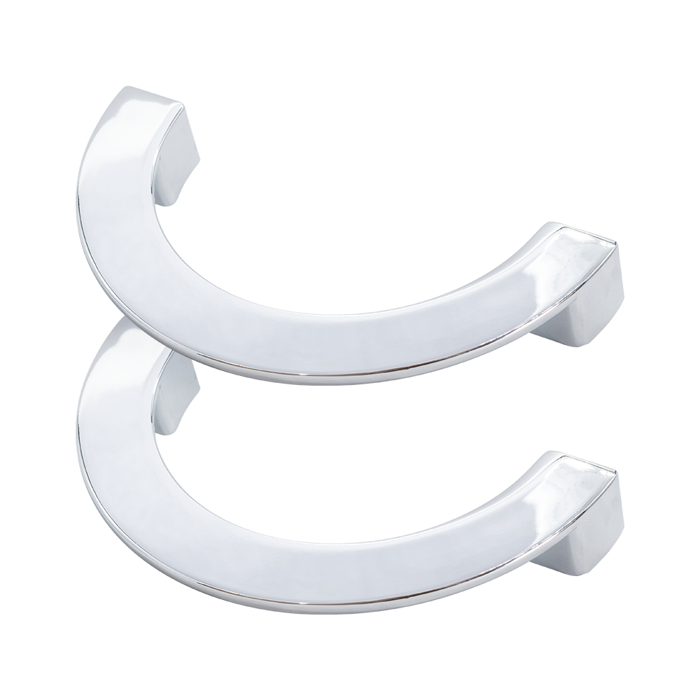 2 Unidades Puxador Armário Cozinha Banheiro Zamac Lavanderia 128mm