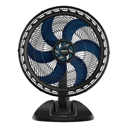Ventilador Xtreme Force Breeze Mesa 50cm Vb50 Estrutura Preto Pás Azul Material Das Pás Plástico 110v