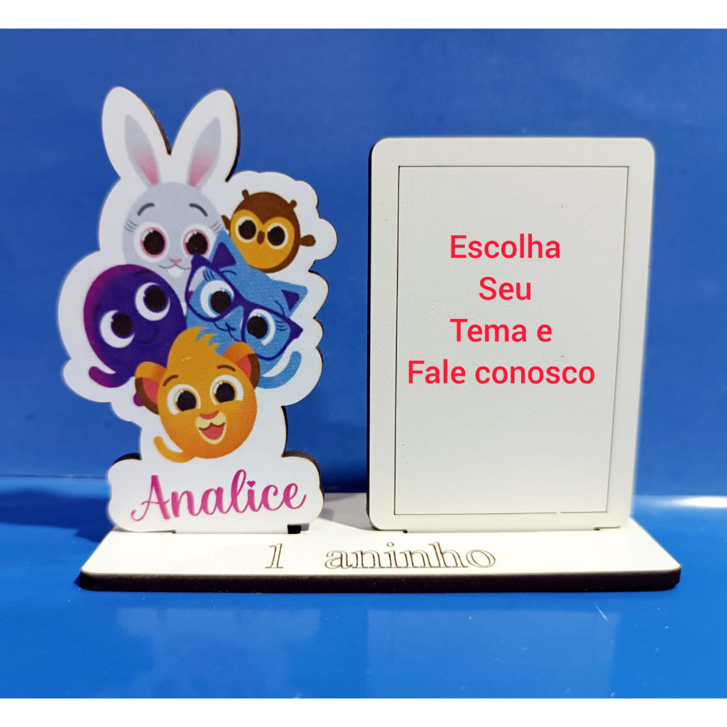 35 LEMBRANCINHAS DE ANIVERSÁRIO MINI TOTEM RETRATO PERSONALIZADA FOTO 06cm x 04 cm