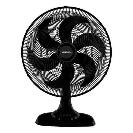 Ventilador De Mesa Ventisol Turbo 6 50cm, 6 Pás, 3 Velocidade 127 V