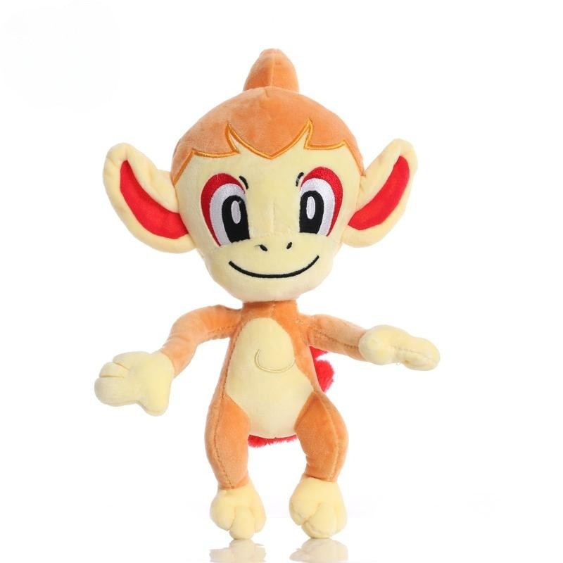 Pokemon Chimchar Pelúcia Pikachu Boneca Animal De Kawaii Decoração Do Quarto Anime Brinquedos Hobbies Coleções plushies