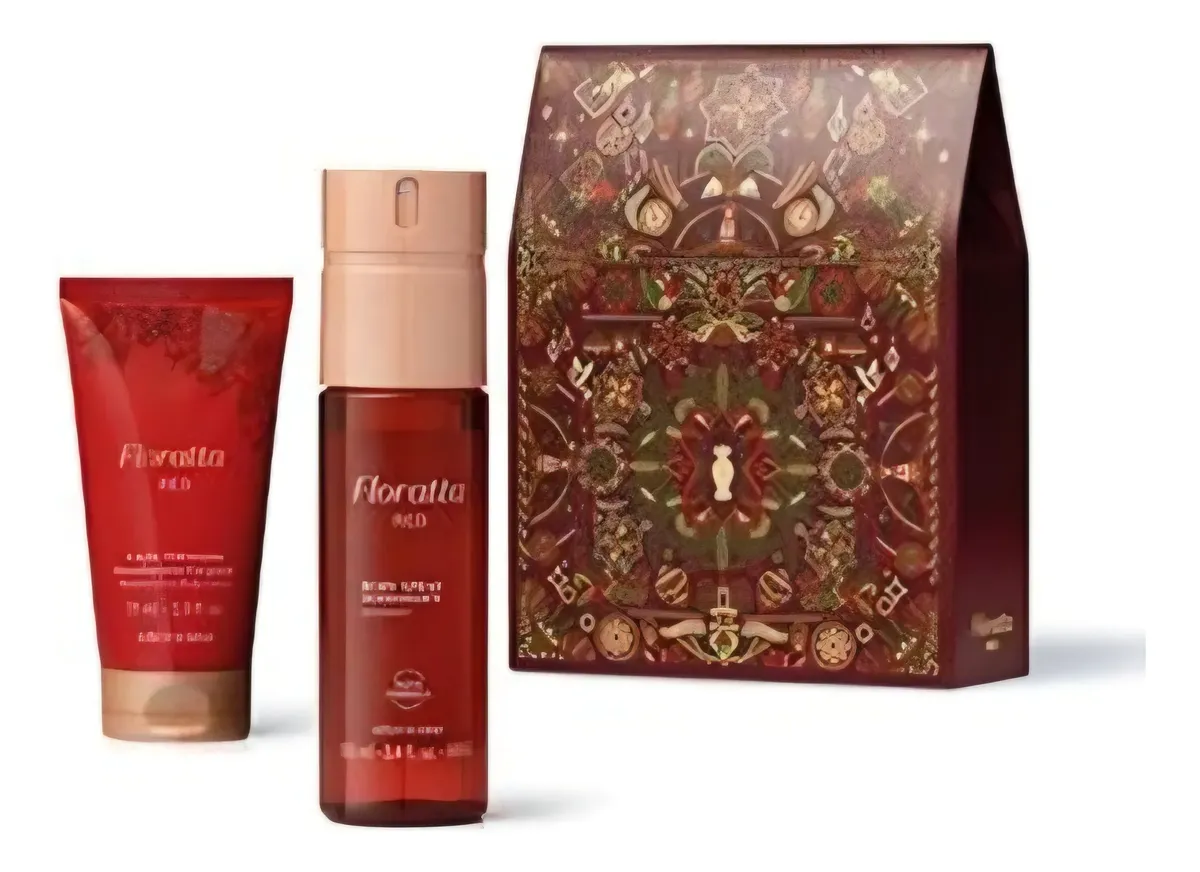 Presente Kit Combo Boticário Floratta Red (loção + Desod.)