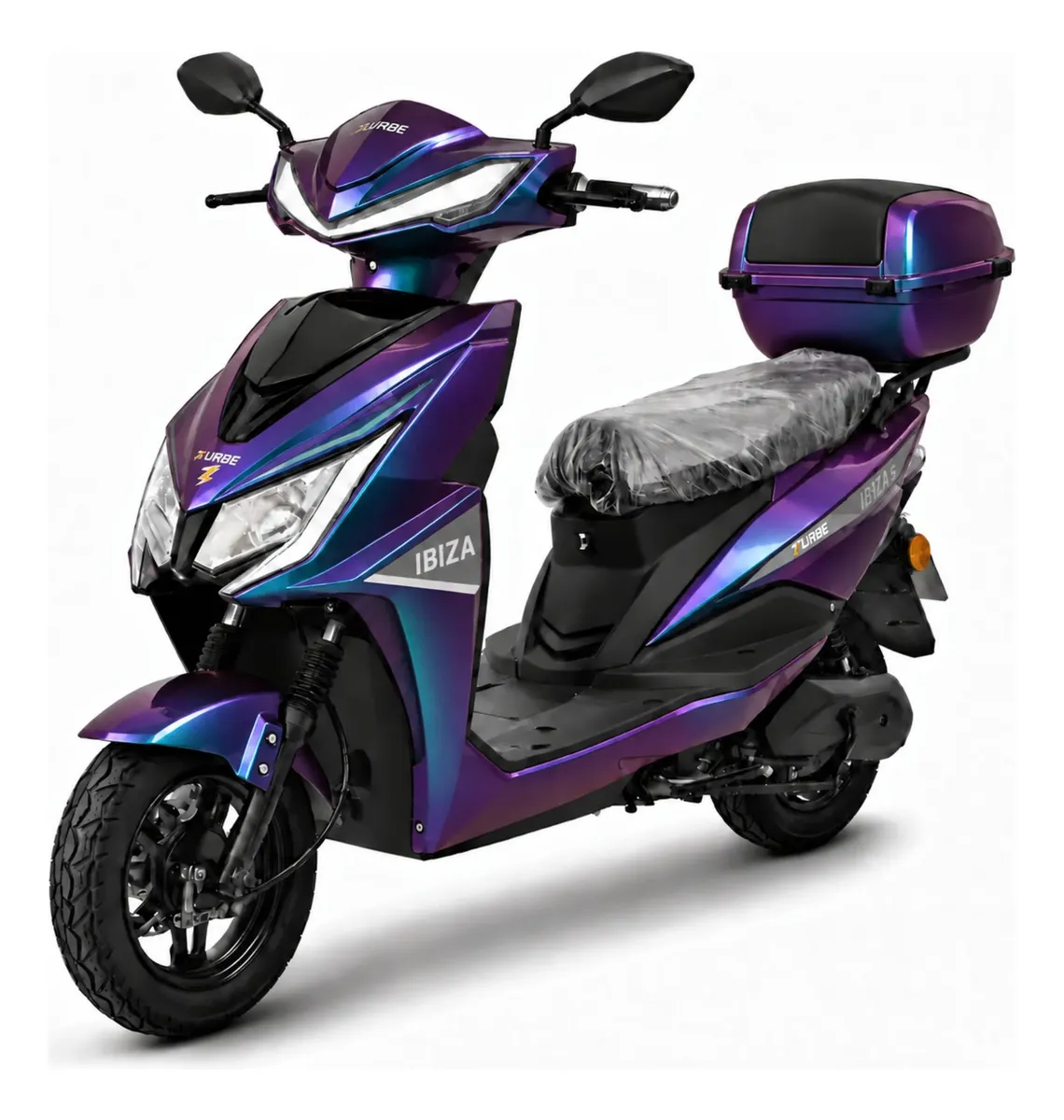 Zurbe Scooter Elétrica Ibiza 1000w 72v 23ah Autopropelido Azul-escuro