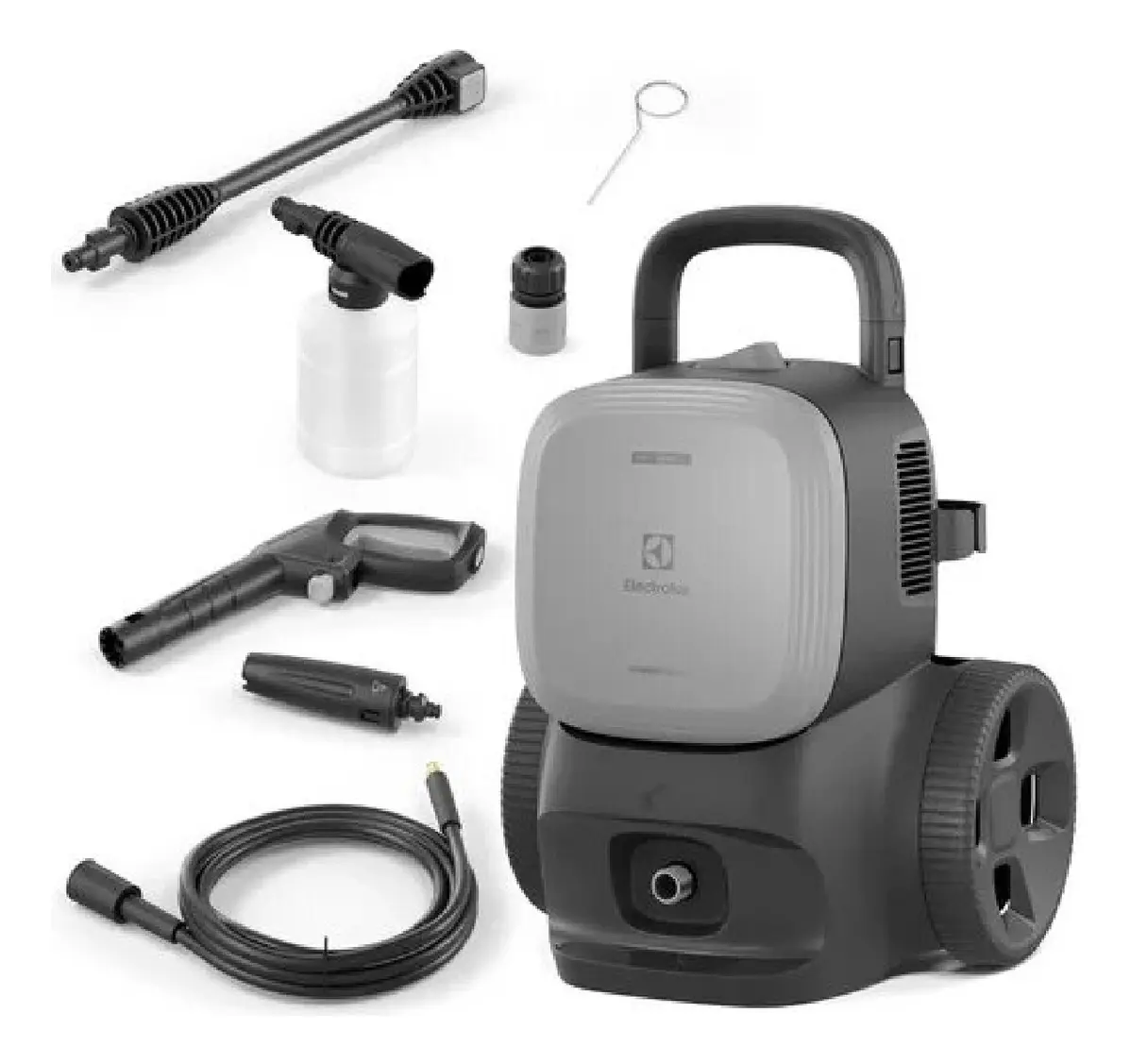 Lavadora de Alta Pressão Electrolux 1850PSI 1500W Potência com Aplicador de Detergente PowerWash EWS1850 Lava Jato Lava Car