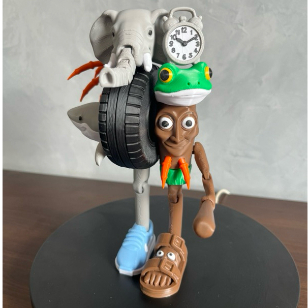 Boneco La Grande Combinazione – Articulado Brainrot Action Figure Brinquedo