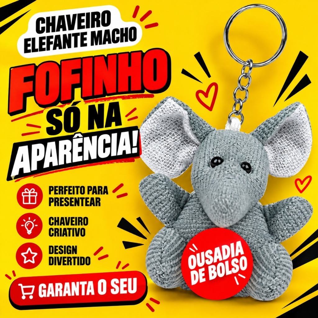 CHAVEIRO DE BICHINHO ERÓTICO PARA PRESENTEAR DIVERTIDAMENTE
