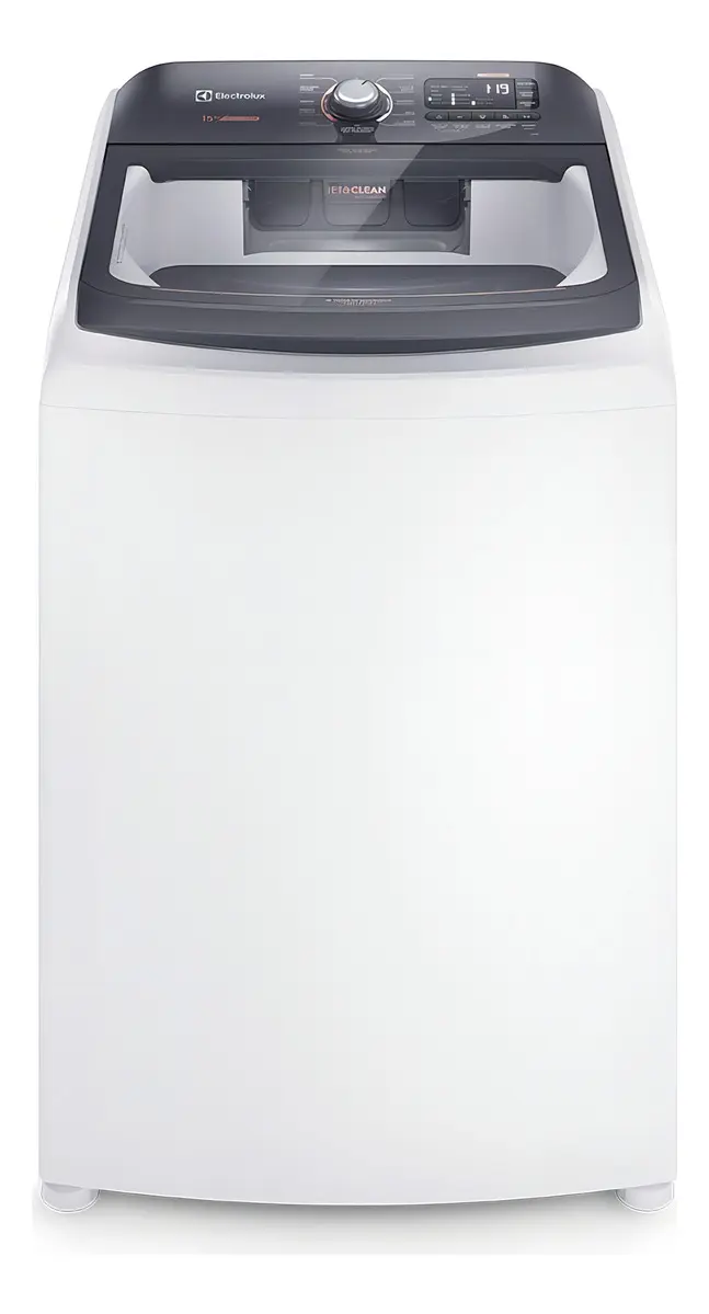 Máquina de Lavar 15kg Electrolux Premium Care com Cesto Inox, Jet&Clean e Time Control LEC15