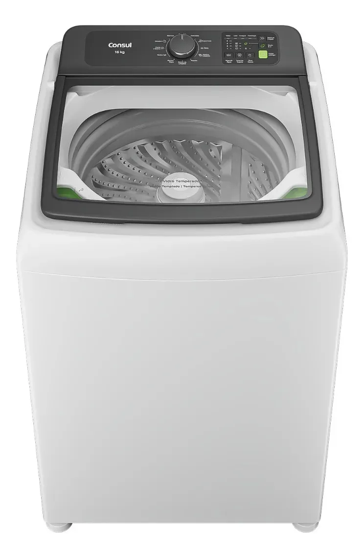 Máquina de Lavar Consul 16Kg cor branco com Modo Eco CWN16AB