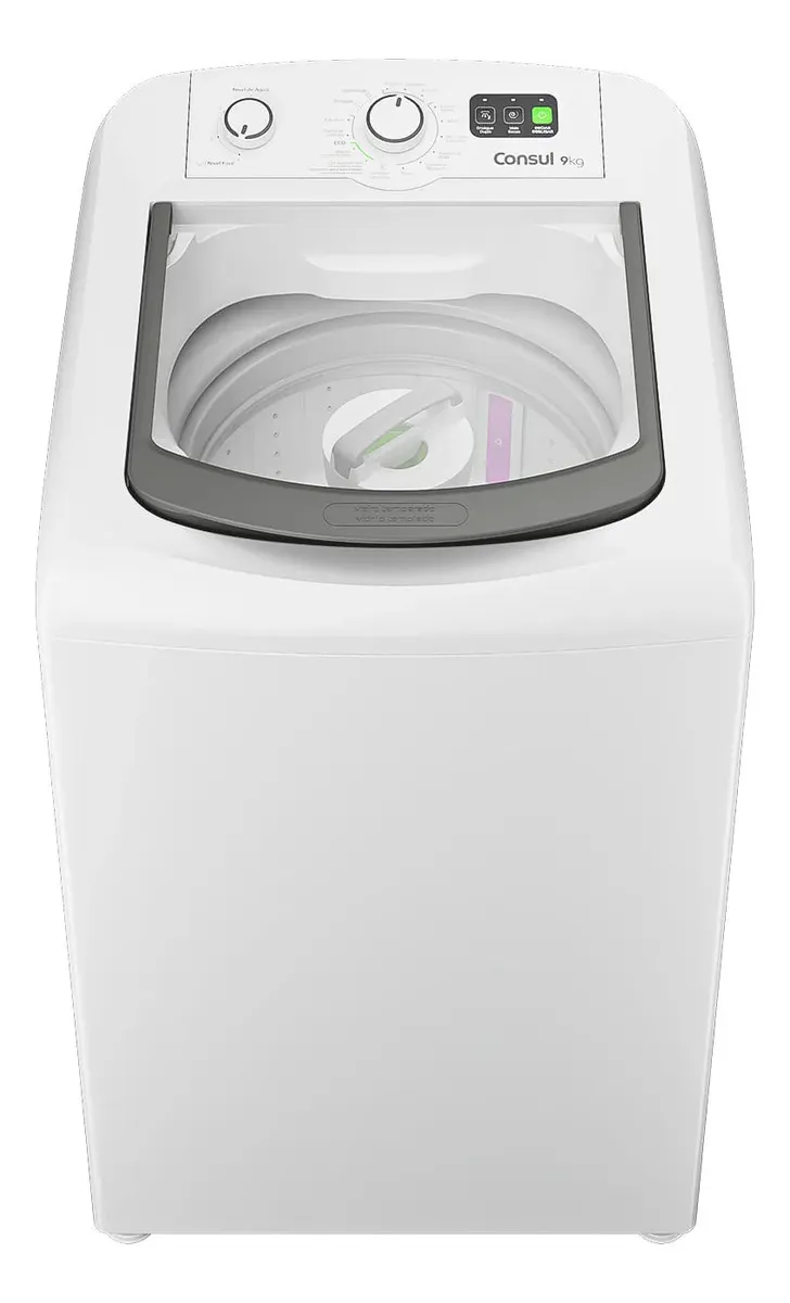 Máquina De Lavar Consul 9kg Branca Com Dosagem - C Branco
