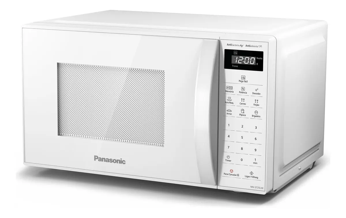 Micro-ondas Panasonic 21 Litros Branco - NN-ST25lWRU