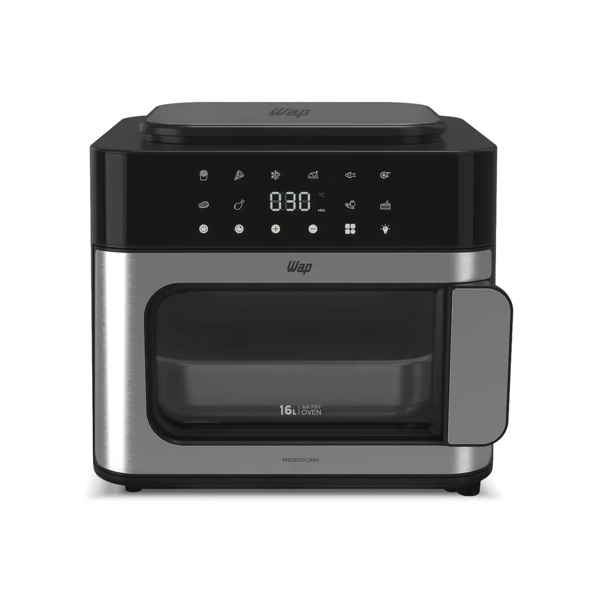 Air Fryer Wap Multi-comb Digital Wafc16 De 16l Preto E Cinza 220v