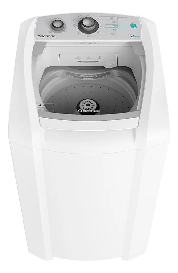 Máquina De Lavar Roupa Automática Colormaq 12kg - Cor Branco
