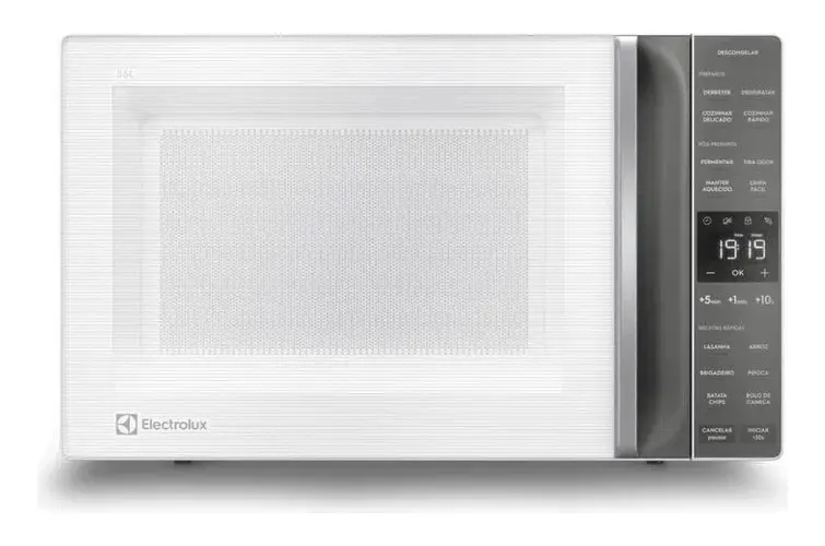 Micro-ondas Electrolux 36L Branco Efficient com Descongelamento Assistido ME36B